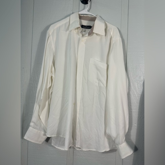Bugatchi Other - Bugatchi Men’s White  Shirt Size Large EUC